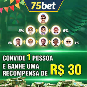 75bet Indique amigos para receber um bônus